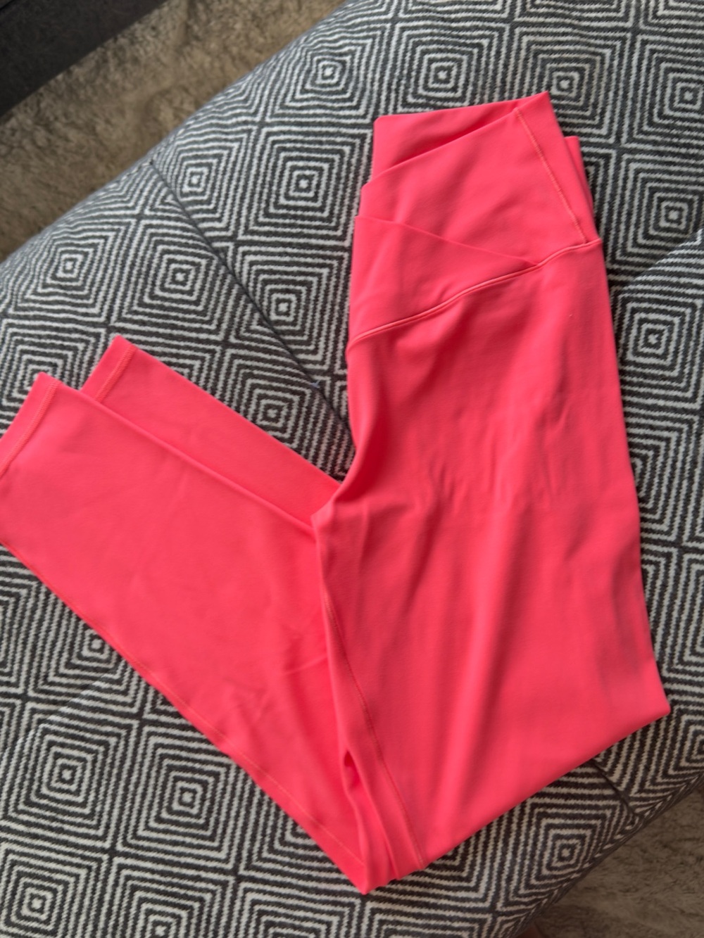 aerie Offline 7/8 Leggings in Coral Red